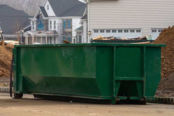 there may be additional fees for exceeding the weight limit of the construction dumpster
